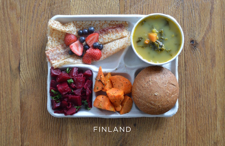 meniu pranz copii Finlanda