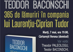 Lansare de carte: 365 de limuriri in compania lui Laurentiu-Ciprian Tudor, de Teodor Baconschi