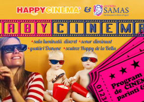 Happy Cinema te invita la film cu bebelusul la purtator sau in burtica!
