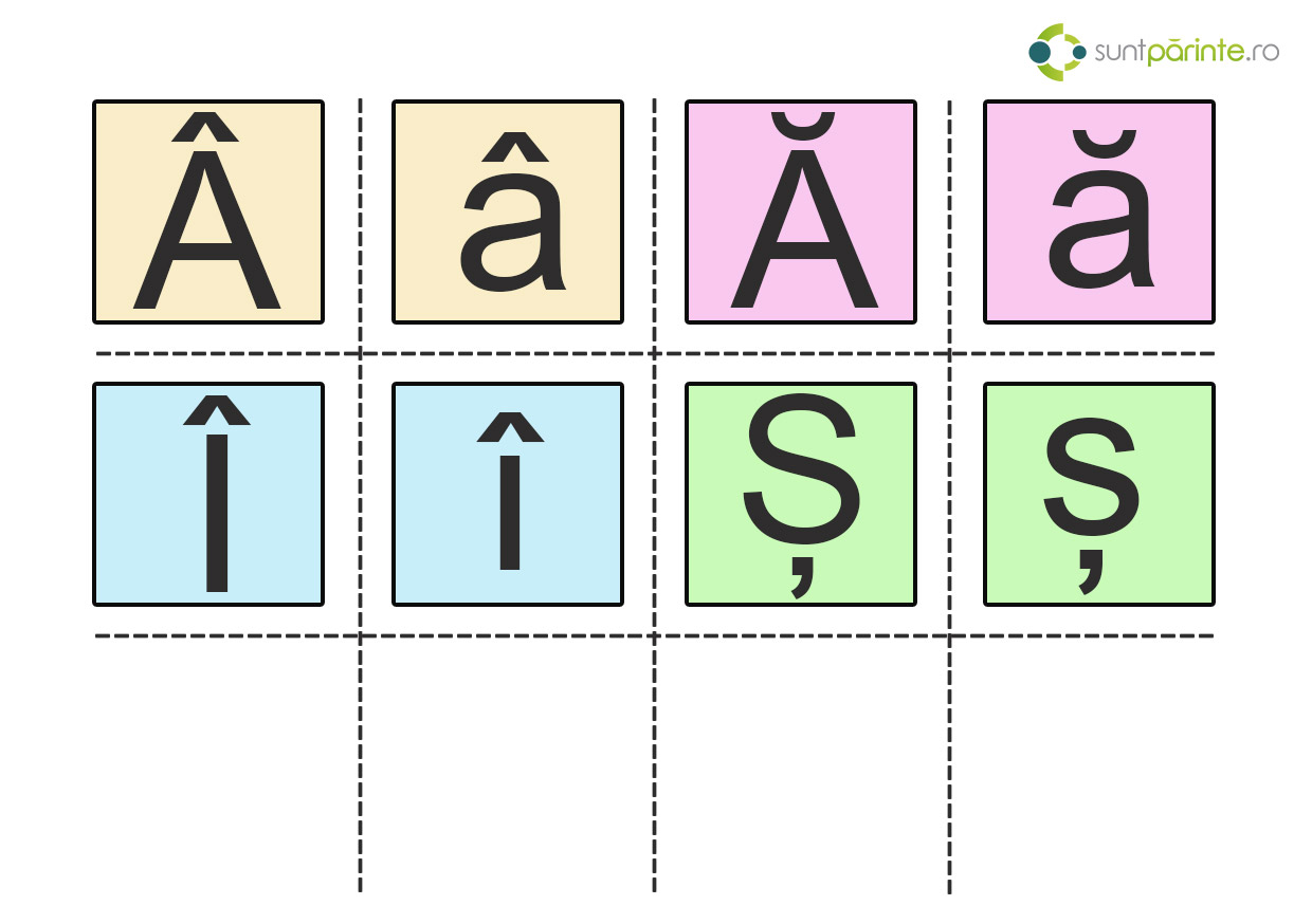 alfabet romanesc