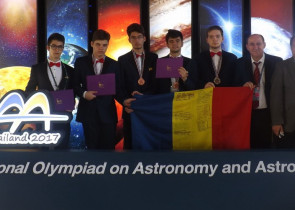 Cinci premii pentru olimpicii romani, la Olimpiada Internationala de Astronomie si Astrofizica (2017)