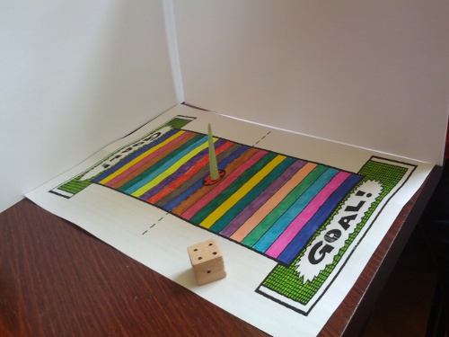 sablon joc gool colorat