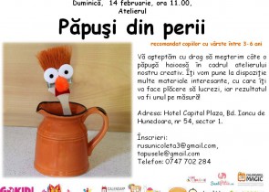 Tapusele -Atelierul  “Papusi din perii”