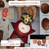 “Identitate (d)IN CONDEI” – ateliere de incondeiat ouale marca Interaktiv University: din pretuire pentru traditie