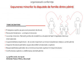 Zamfirescu Racoti & Partners organizeaza o conferinta dedicata bunastarii si drepturilor copilului pe parcursul procedurii de divort