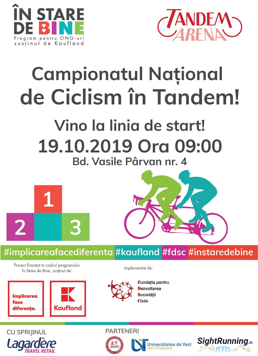 Campionatul National de Ciclism in Tandem 2019