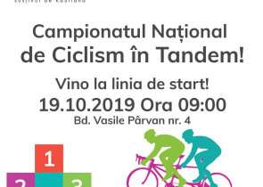 50 de echipaje in tandem participa la a patra editie a Campionatului National de Ciclism in Tandem
