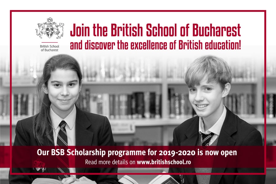 Program de burse British School of Bucharest 2019 2020