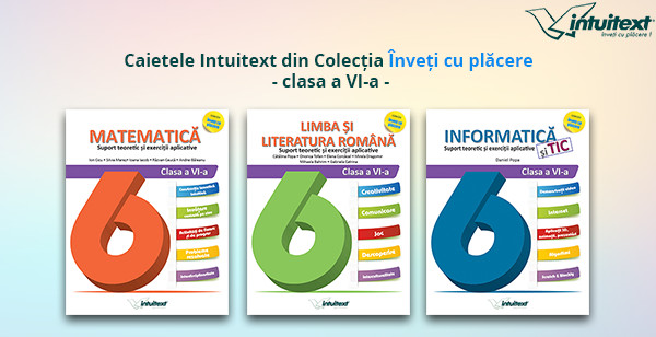 Caietele Intuitext din colectia „Inveti cu placere” AVIZATE
