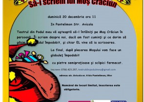 Teatrul din Podul meu - Sa-i scriem lui Mos Craciun