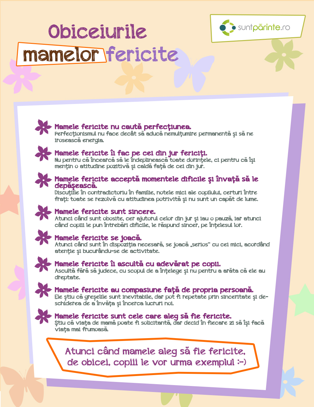 Mamele fericite