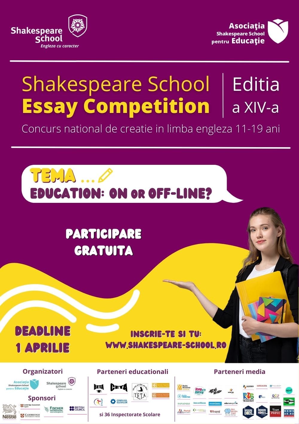 Essay Competion Shakespeare School 2022