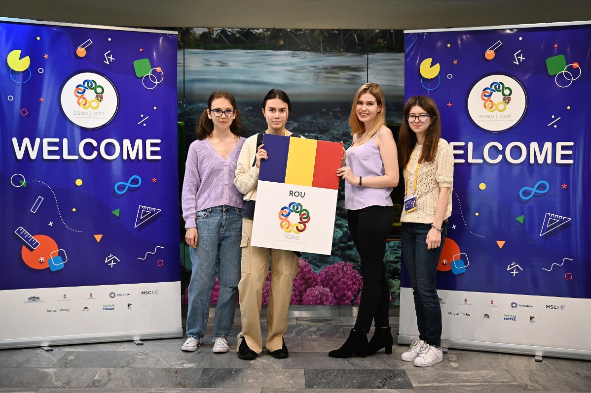 Echipa Romaniei Olimpiada Europeana de Matematica pentru Fete 2022