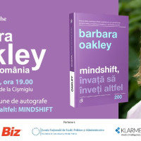 Invata sa inveti altfel: Barbara Oakley, pe 28 martie in Romania