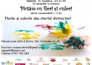 Tapusele Pictam cu flori si culori