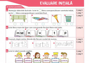 „Invat sa scriu“ este printre cele mai cumparate caiete la clasa I
