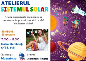 Atelierul de creatie pentru copii Sistemul Solar