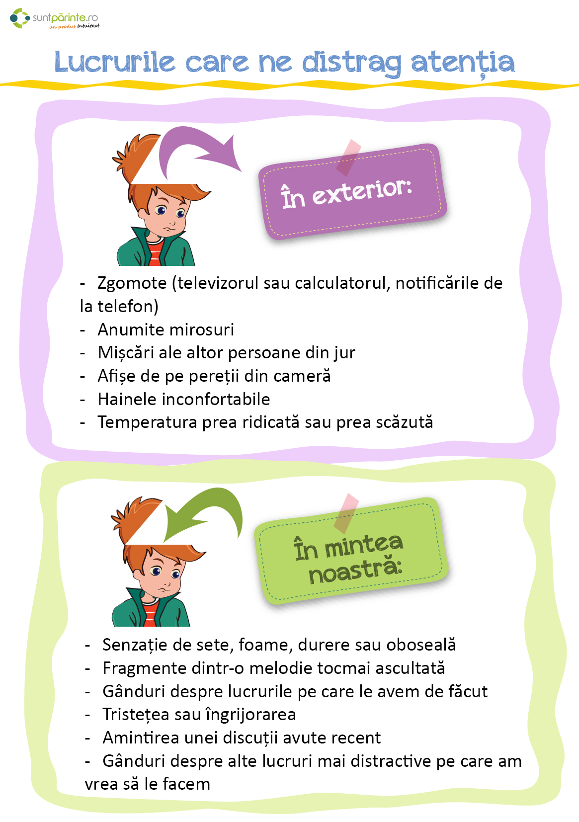 distragerea atentiei copiilor