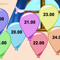 Numaratoarea pana la Anul Nou – baloane cu surprize