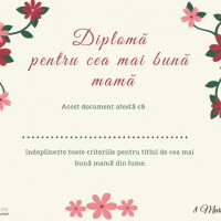 Diploma 8 Martie