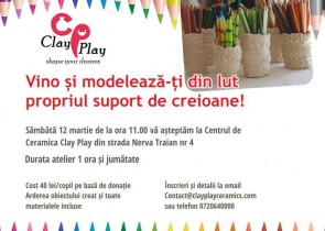 Clay Play - Atelier modelaj in lut