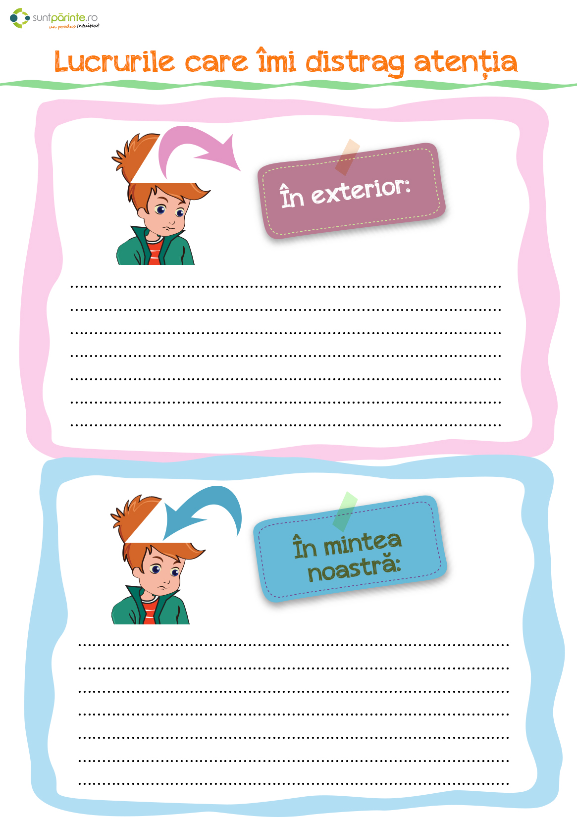 distragerea atentiei copiilor