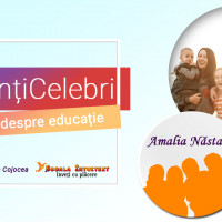 AMALIA NASTASE - „Educatia nu se mai face demult cu forta si copiii au dreptul de  a-si alege cariera”