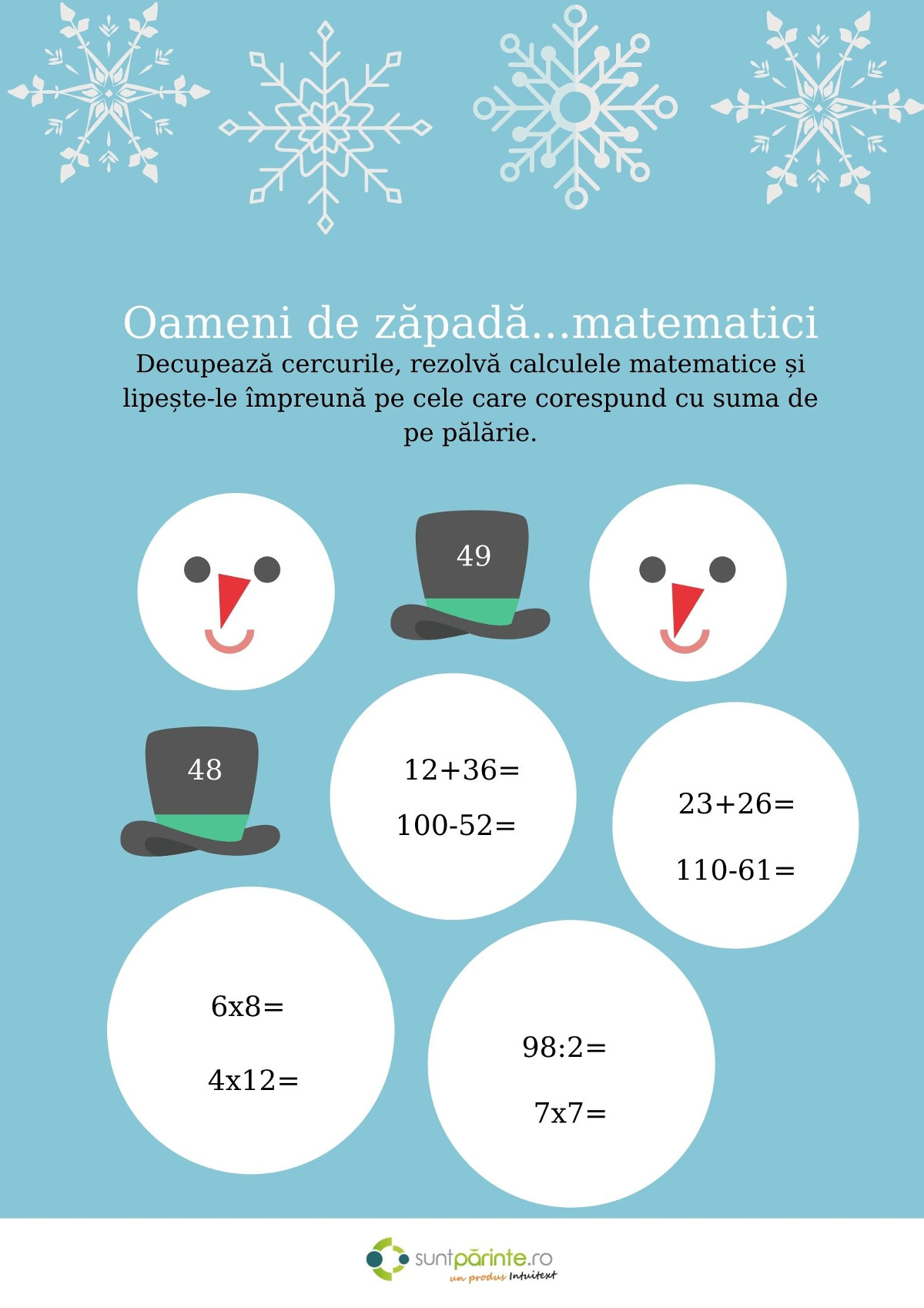 oameni de zapada joc de matematica