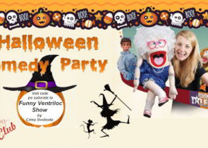Petrecere de Halloween pentru copii Bucuresti Comedy Ventrilocie