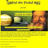 Povestile lui Galileo- spectacol si atelier creativ pentru copii
